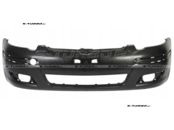 Бампер передний (черный) с отв. под противотуманки