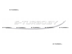 Молдинг переднего бампера (левый) хром, 2004-2008