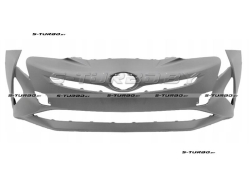 Бампер передний (грунтованный) без отв. под парктроники