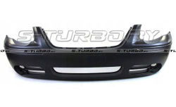 Бампер передний (черный) с отв. под противотуманки