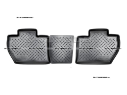 Коврики модельные полиуретановые в салон (высокий борт), задний ряд