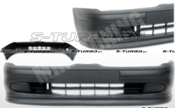 Бампер передний (грунтованный) + заглушки противотуманок (съемные)