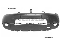 Бампер передний (грунтованный) с отв. под противотуманки