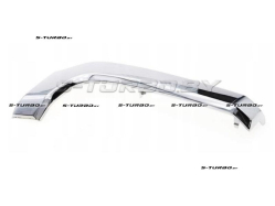 Накладка переднего бампера (правая) хром