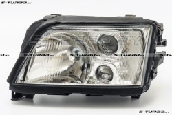 Передняя фара (левая) с противотуманкой