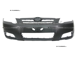 Бампер передний (черный) с отв. под противотуманки