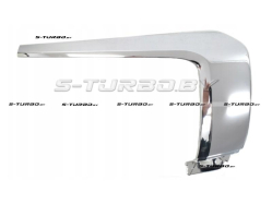 Накладка переднего бампера (правая) хром, верхняя