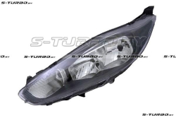 Передняя фара (левая) темная, без линзы, EURO-type