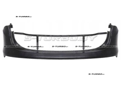 Бампер задний (черный) верхняя часть