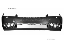 Бампер передний (черный) с отв. под омыватели