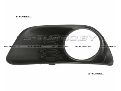 Решетка в бампер (левая) с отв. под противотуманку