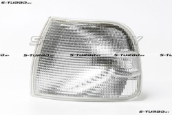 Указатель поворота (левый) рифленый, белый