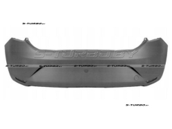 Бампер задний (грунтованный) без отв. под парктроники