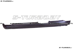 Порог (левый) версия без накладки порога, полный профиль, заводской штамп