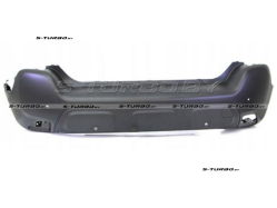 Бампер задний (черный) с отв. под парктроники