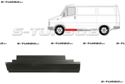 Порог (левый) под переднюю дверь, заводской штамп