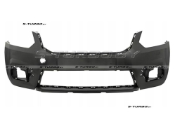 Бампер передний (черный) без отв. под омыватели, для версии 4х4