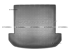 Коврик в багажник модельный полиуретановый, 7 мест, сложенный 3-й ряд