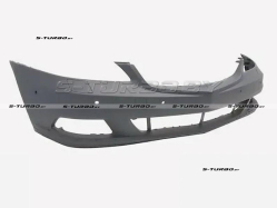 Бампер передний (грунтованный) с отв. под омыватели, с отв. под парктроники
