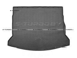 Коврик в багажник модельный полиуретановый, сложенный 3-й ряд