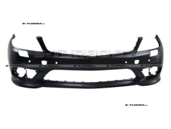Бампер передний (грунтованный) с отв. под омыватели, с отв. под парктроники, для версии AMG