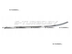 Молдинг заднего бампера (левый) хром