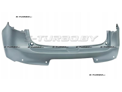 Бампер задний (грунтованный) с отв. под парктроники