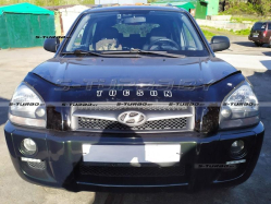 Дефлектор капота, с клыками