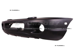 Бампер передний (черный) с отв. для указателей поворота, 2001-2003