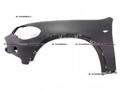 Крыло переднее (левое) с отв. под повторитель, без отв. под омыватель, euro-type, пластик