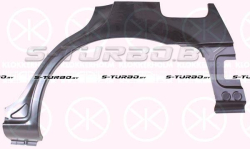 Арка задняя (левая) заводской штамп