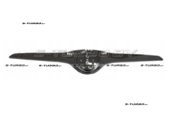 Накладка капота, черный глянец