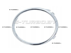 Рамка противотуманной фары (левая) хром