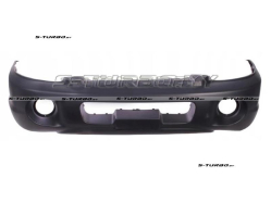Бампер передний (черный) с отв. под противотуманки
