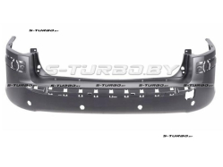 Бампер задний (грунтованный) с отв. под парктроники