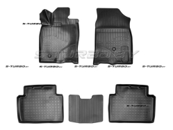 Коврики модельные полиуретановые в салон (высокий борт)