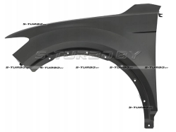 Крыло переднее (левое) без отв. под повторитель, с отв. под накладку, сталь