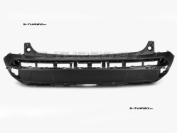 Бампер задний (черный) с отв. под парктроники