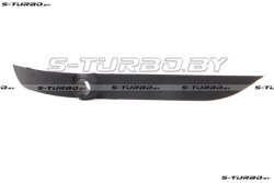 Молдинг бампера (правый) с отв. под парктроник