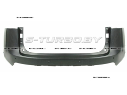 Бампер задний (грунтованный) с отв. под парктроники, верхняя часть, 2018-2021