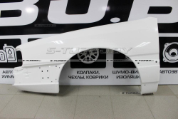 Крыло переднее (левое) 200 C3 / 100 C3, без либо с отв. под повторитель, стеклопластик