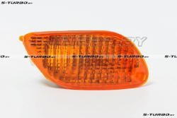 Указатель поворота в бампер (правый) EURO-type, желтый