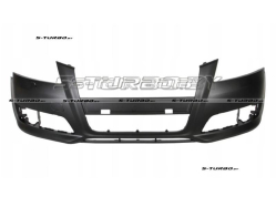 Бампер передний (грунтованный) без отв. под парктроники, с отв. под омыватели