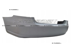 Бампер задний (грунтованный) без отв. под парктроники, russia-type