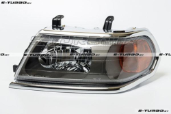 Передняя фара (левая) хром рамка / темная внутри