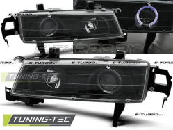 Передние фары ANGEL EYES BLACK