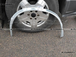 Арка задняя (левая) внутренняя часть, заводской штамп