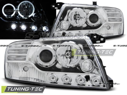 Передние фары ANGEL EYES CHROME