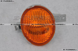 Указатель поворота в бампер (правый) желтый