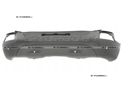 Бампер задний (грунтованный) с отв. под парктроники, без отв. для спойлера